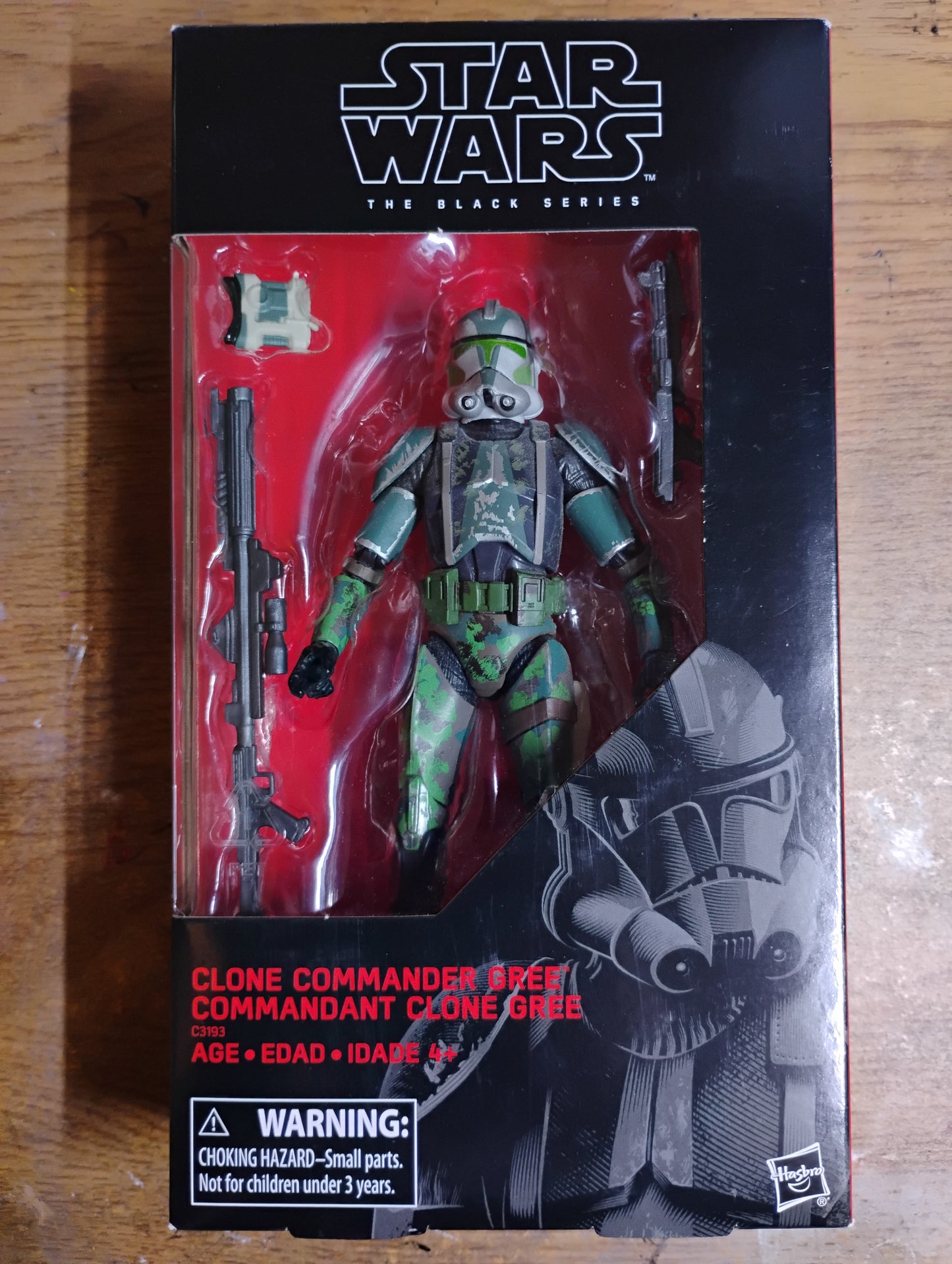 Commander Gree Black Series 6"