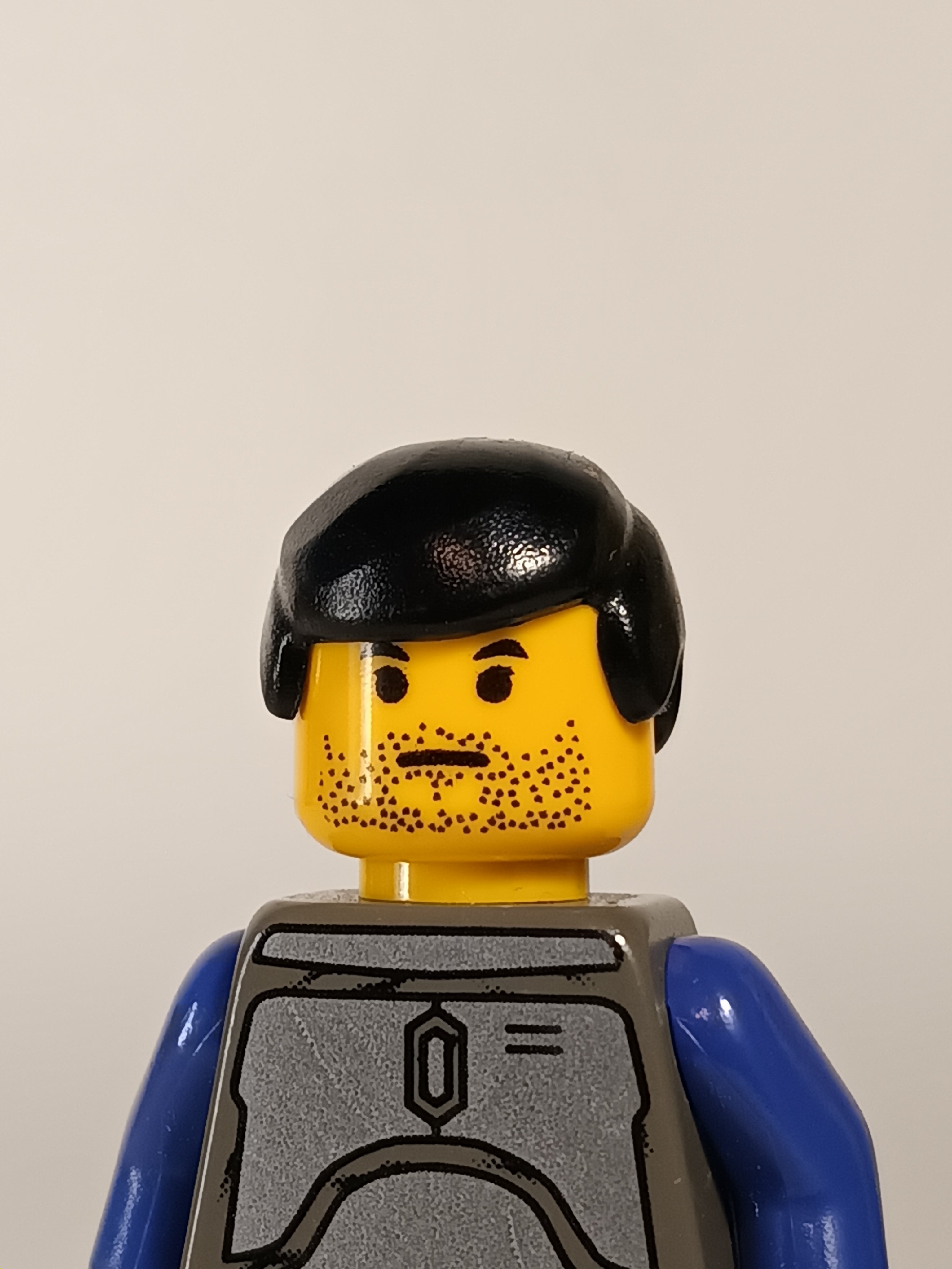 Jango Fett Head – Panda Brick Customs