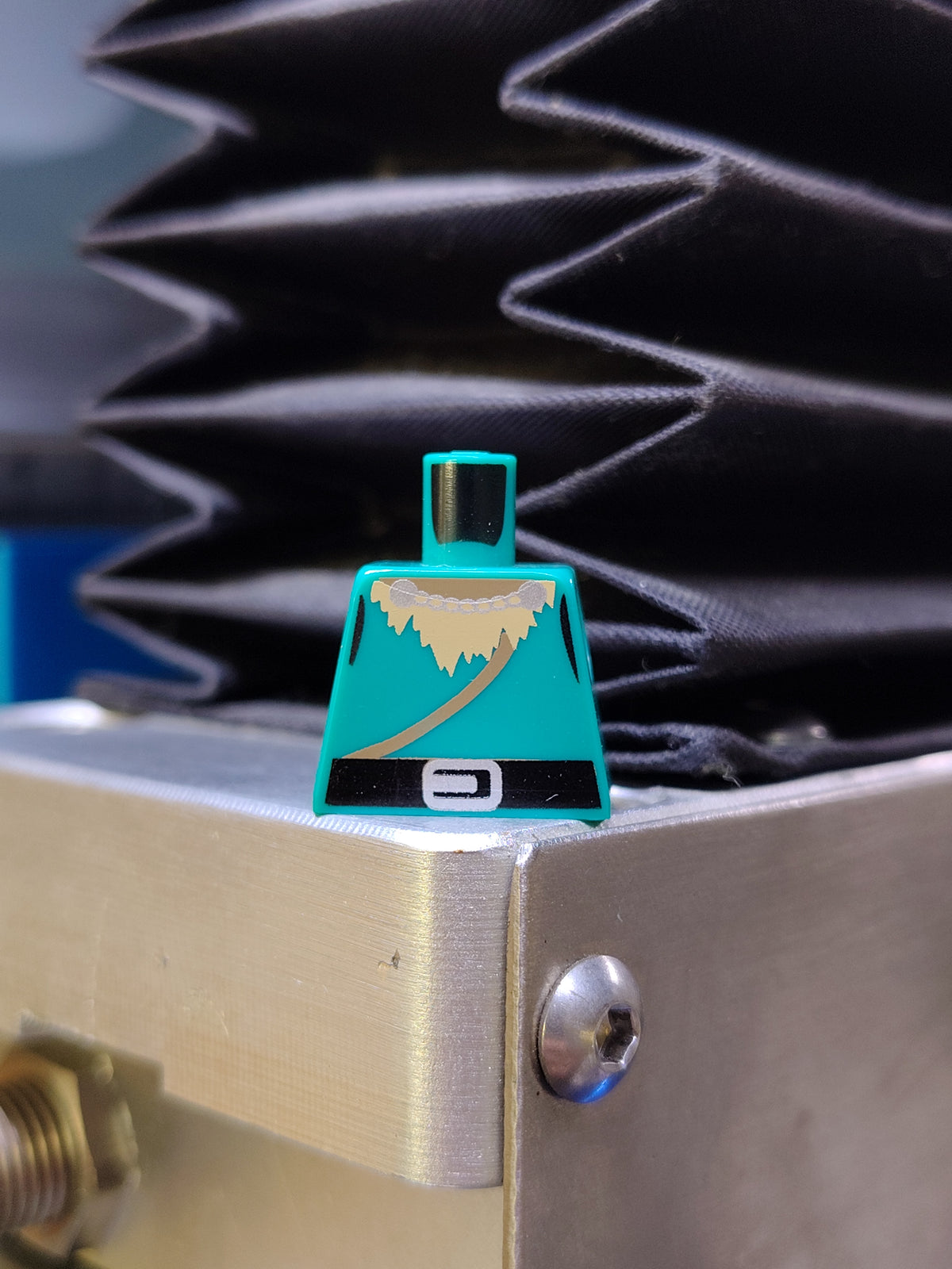 Dark Turquoise Scary Guy Knight Overprint (1/2)