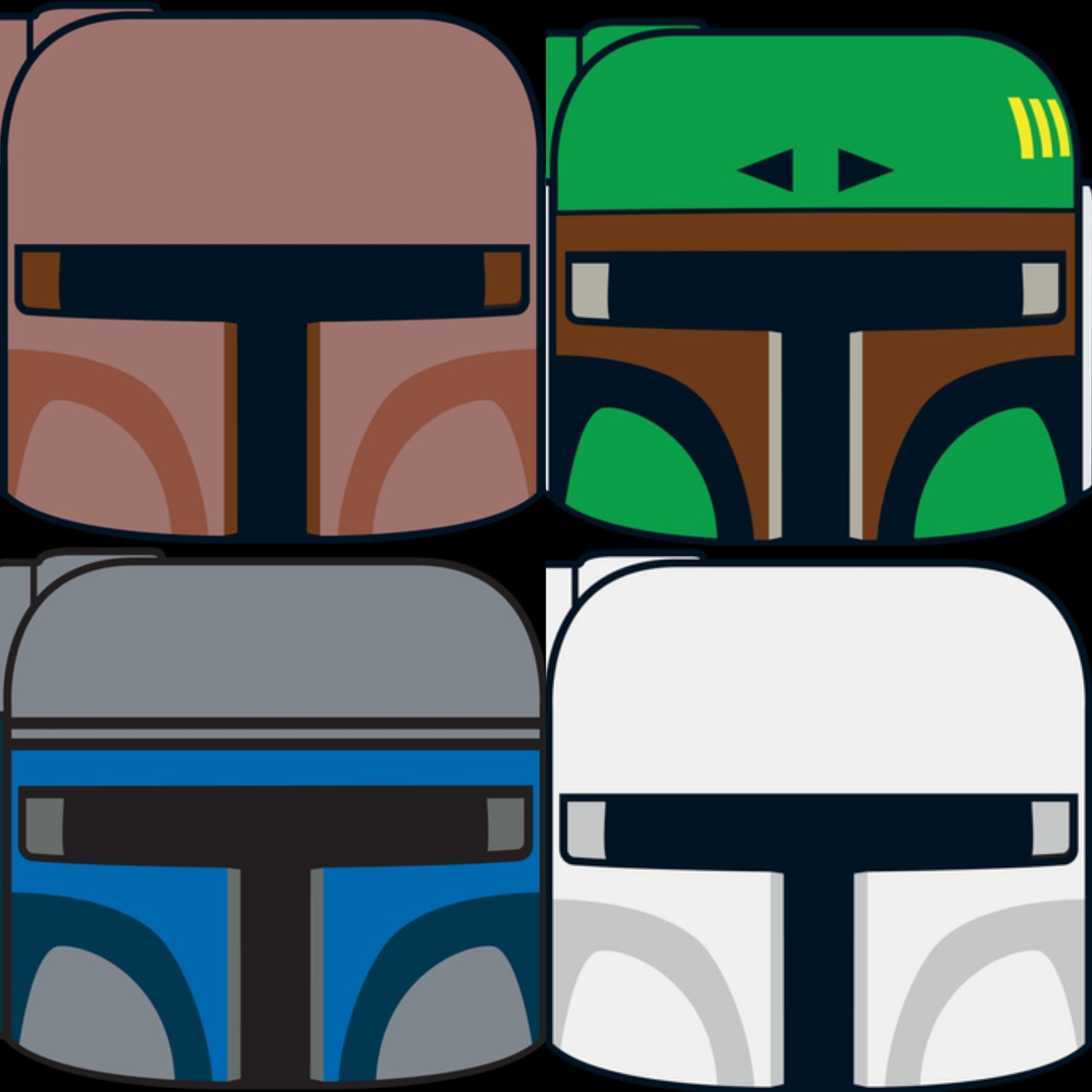 Galactic Hunter Stickers