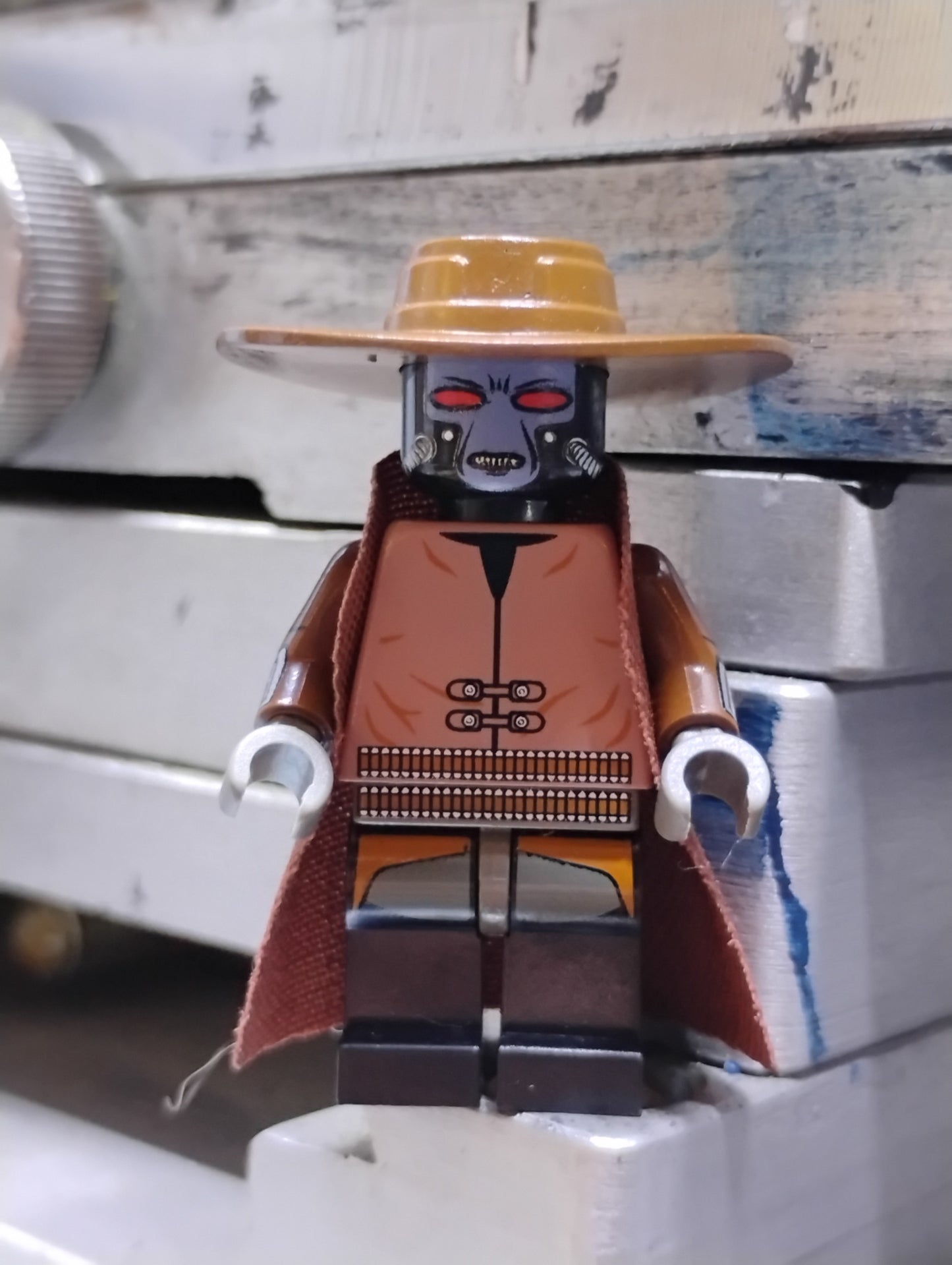 Thrawnbuilds/Minifigureplug Sand red/Sand Blue Bounty Hunter